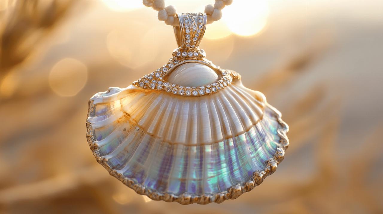 Les Pendentifs Coquillages Bucarde : Un Bijou Naturel Venu de l’Ocean